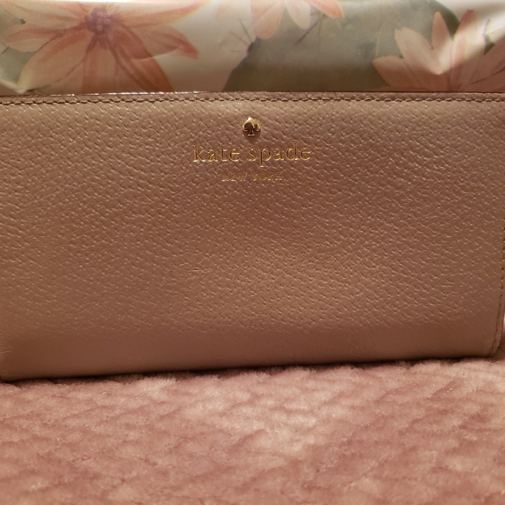 Leather Kate Spade wallet